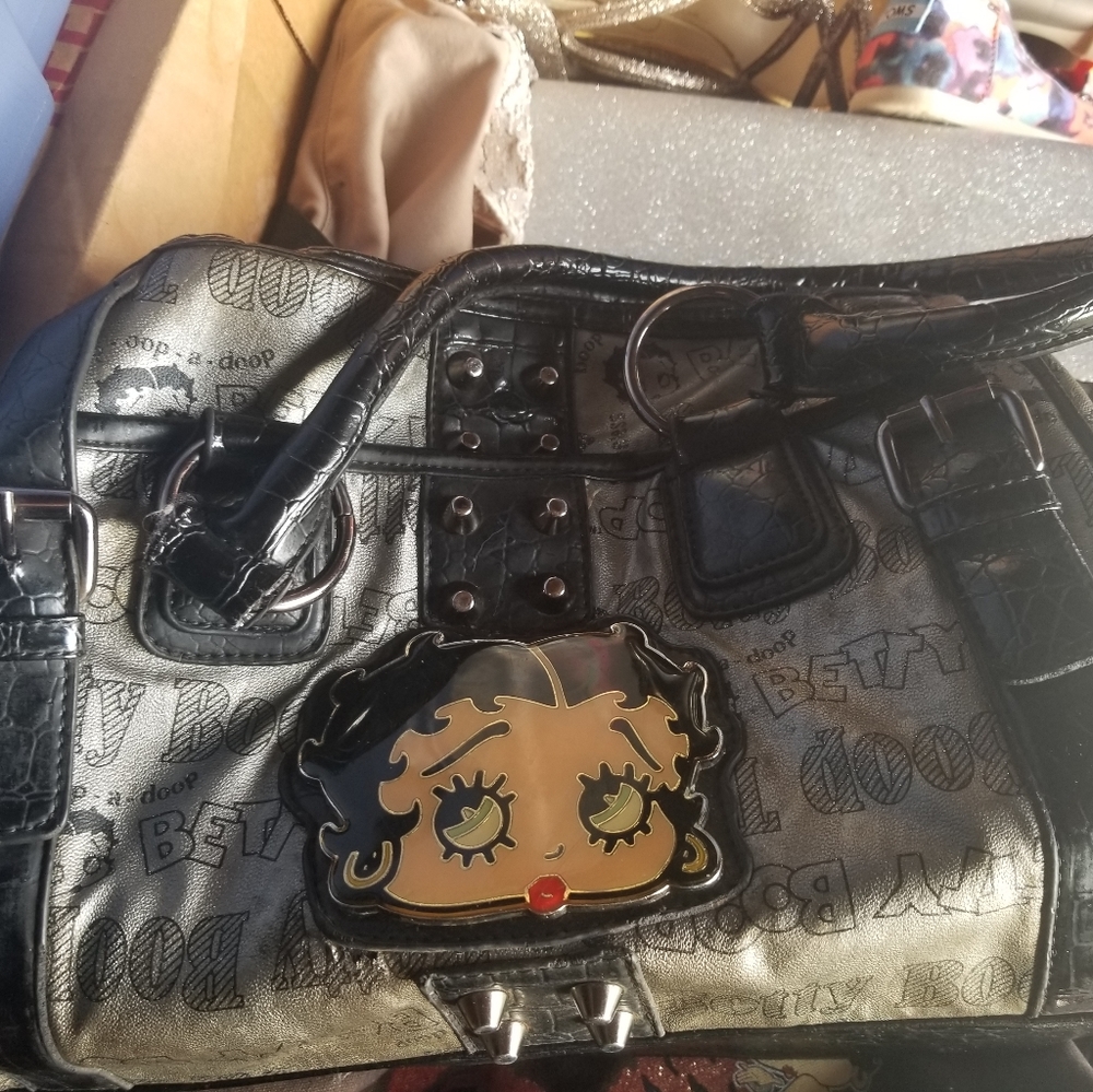 Betty Boop Barrel purse